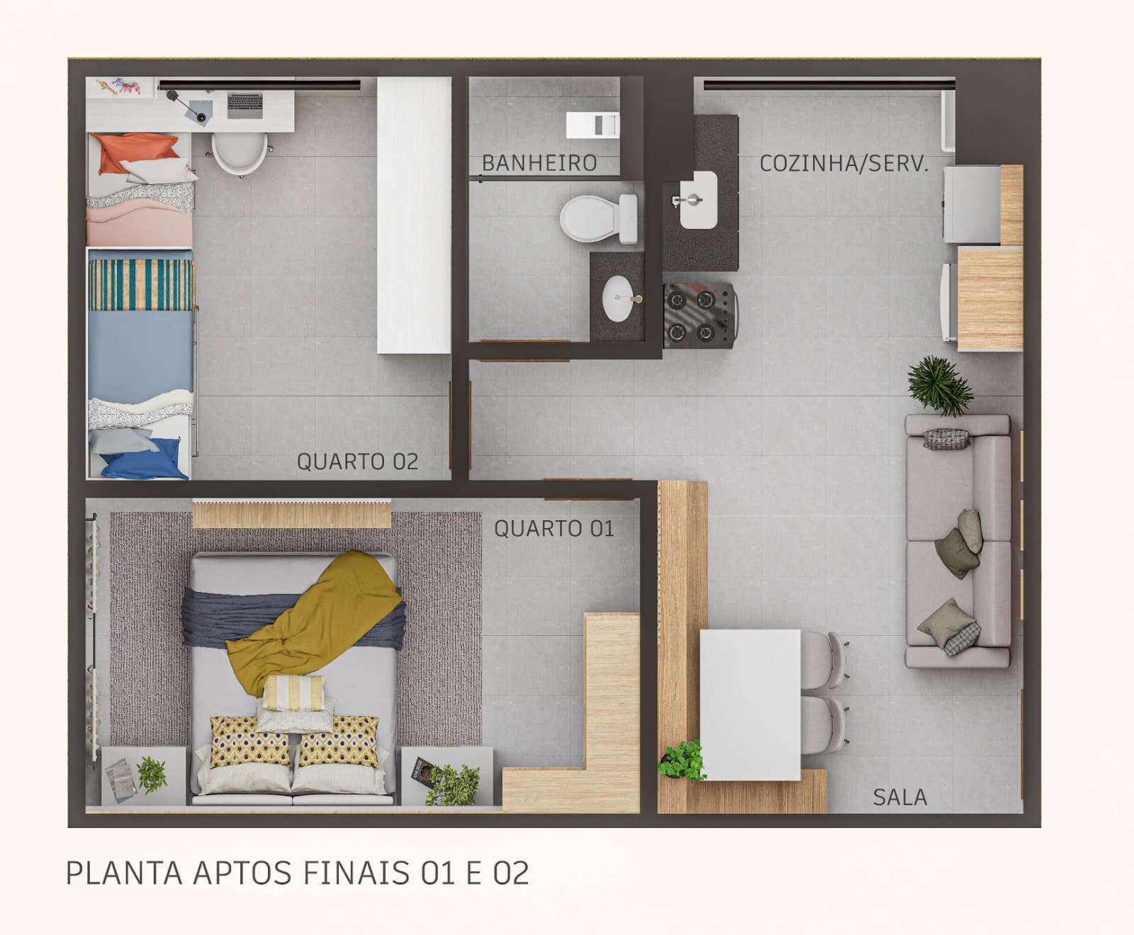 Foto 1 de Apartamento - Apartamento Superior - Residencial Viva em Cidade Ocidental em Cidade Ocidental